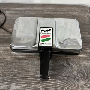 VillaWare Prego Pizzelle Italian Cookie Maker Baker Model‎ 3600-NS Non Stick
